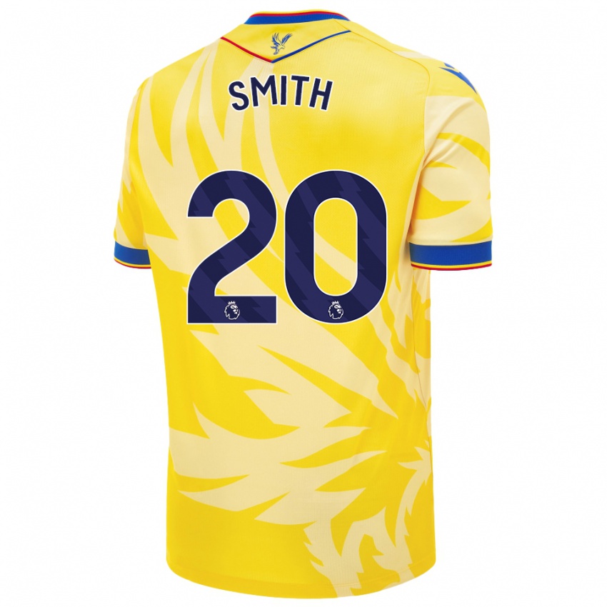 Niño Camiseta Hope Smith #20 Amarillo 2ª Equipación 2024/25 La Camisa