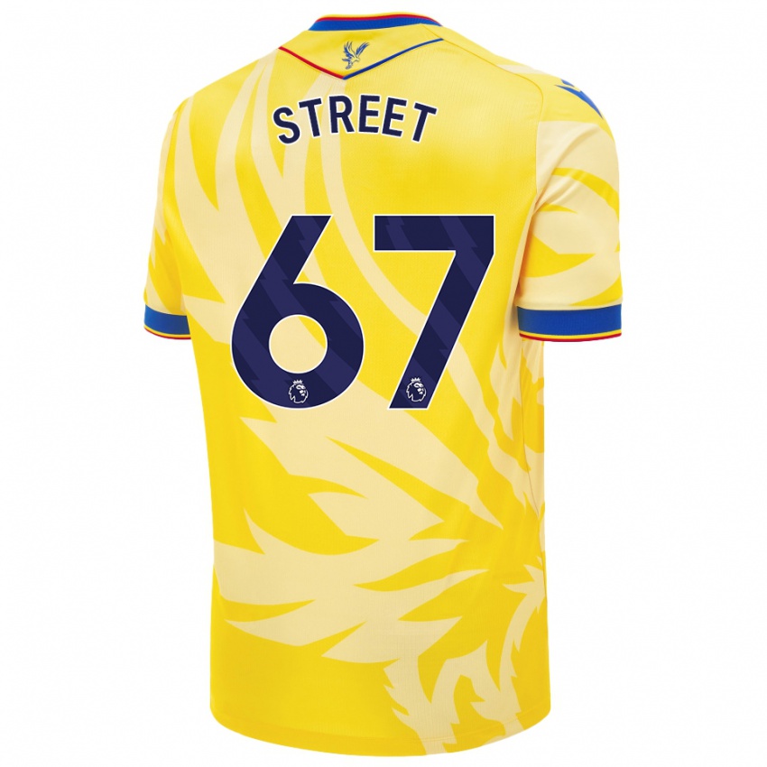 Niño Camiseta Rob Street #67 Amarillo 2ª Equipación 2024/25 La Camisa