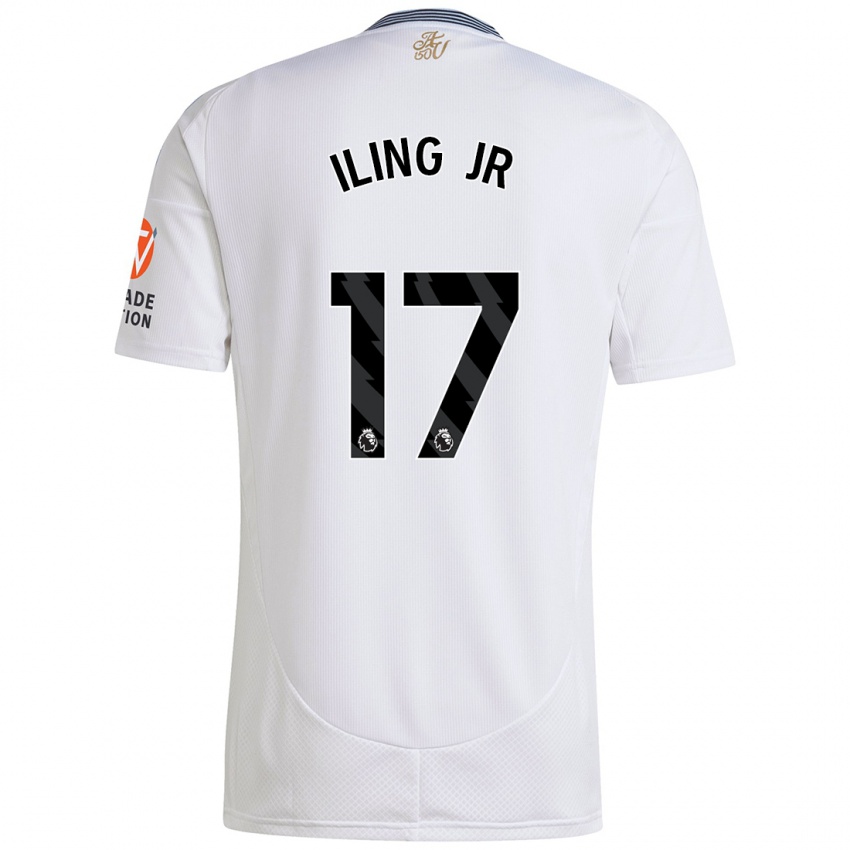 Niño Camiseta Samuel Iling-Junior #17 Blanco 2ª Equipación 2024/25 La Camisa