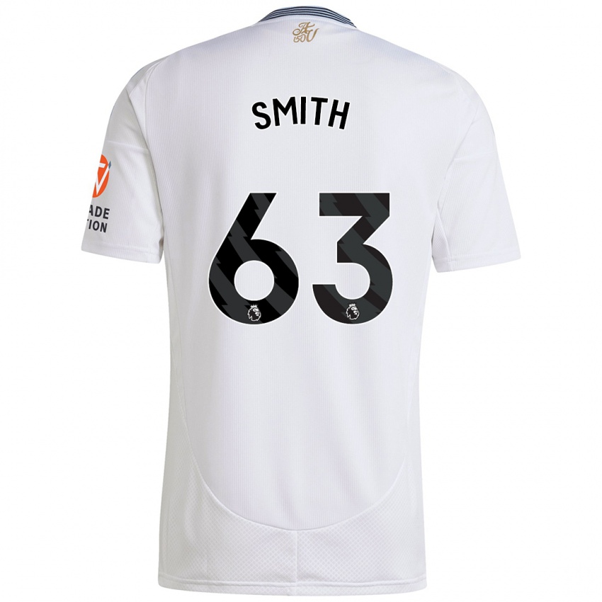 Niño Camiseta Kerr Smith #63 Blanco 2ª Equipación 2024/25 La Camisa