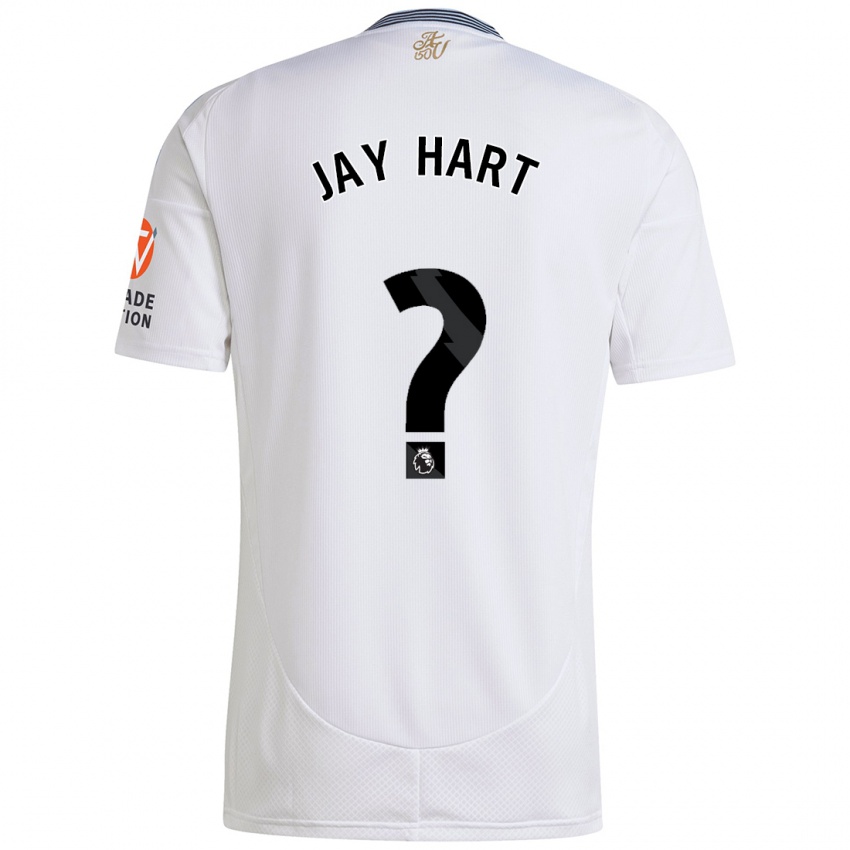 Niño Camiseta Taylor Jay Hart #0 Blanco 2ª Equipación 2024/25 La Camisa