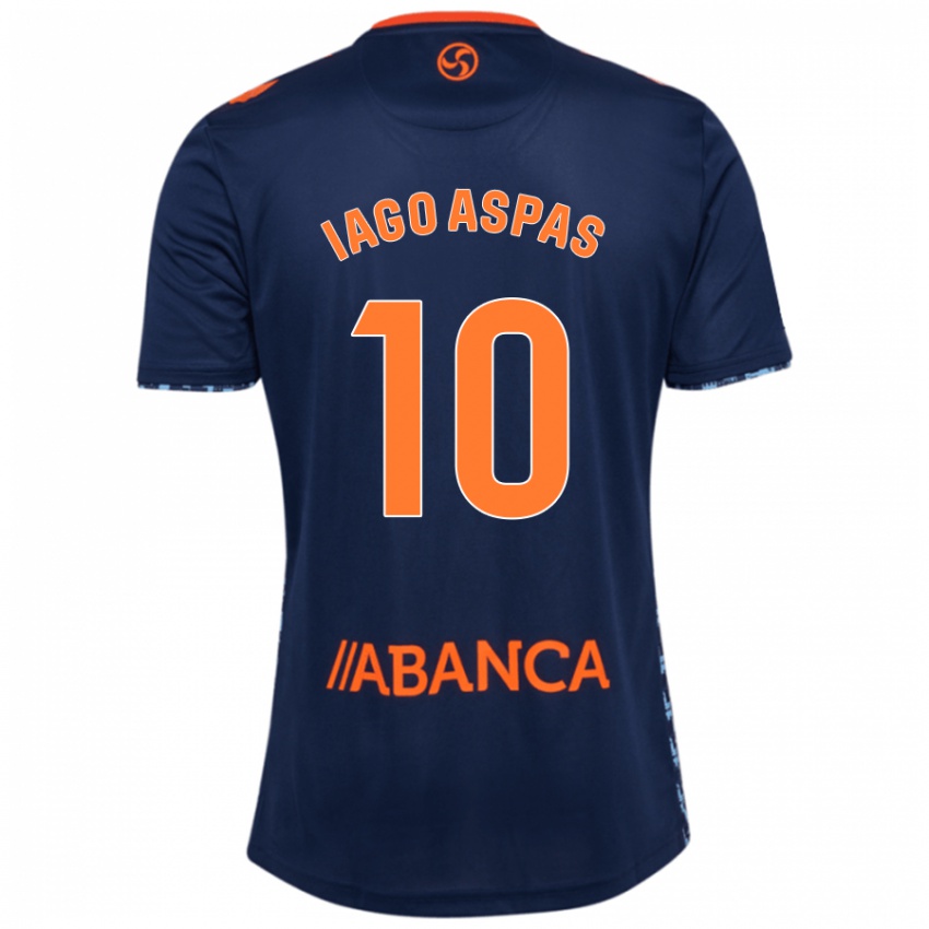 Niño Camiseta Iago Aspas #10 Azul Marino 2ª Equipación 2024/25 La Camisa