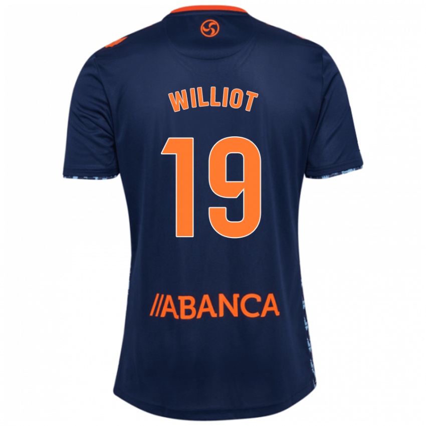 Niño Camiseta Williot Swedberg #19 Azul Marino 2ª Equipación 2024/25 La Camisa