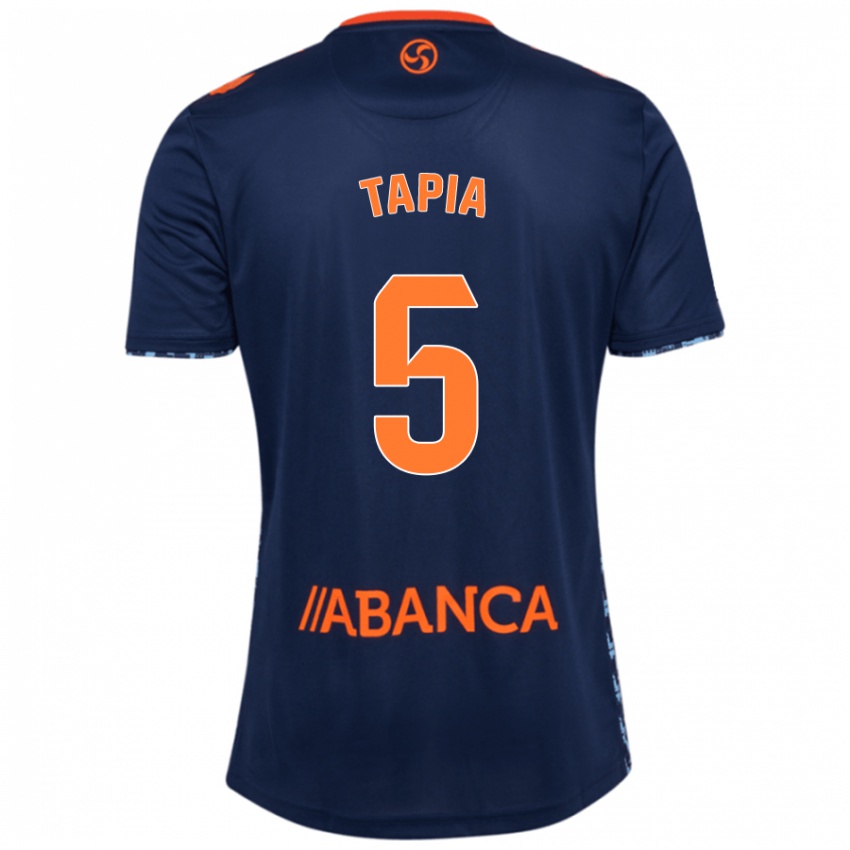 Niño Camiseta Renato Tapia #5 Azul Marino 2ª Equipación 2024/25 La Camisa