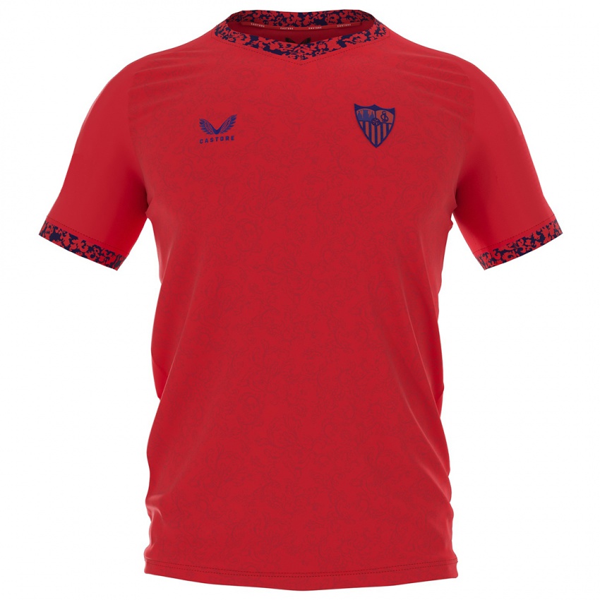 Niño Camiseta Ihren Namen #0 Rojo 2ª Equipación 2024/25 La Camisa