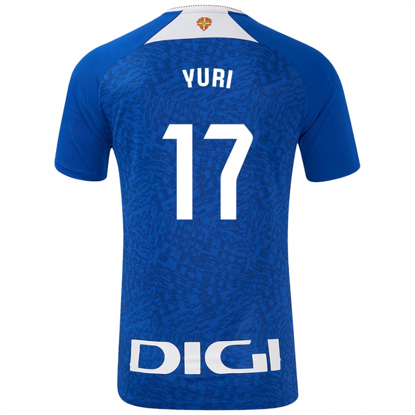 Niño Camiseta Yuri Berchiche #17 Azul Real 2ª Equipación 2024/25 La Camisa