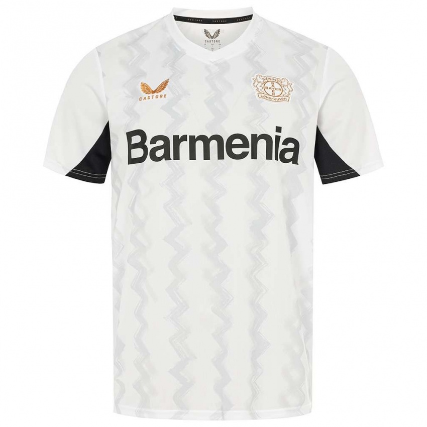 Niño Camiseta Matej Kovar #17 Blanco Negro 2ª Equipación 2024/25 La Camisa