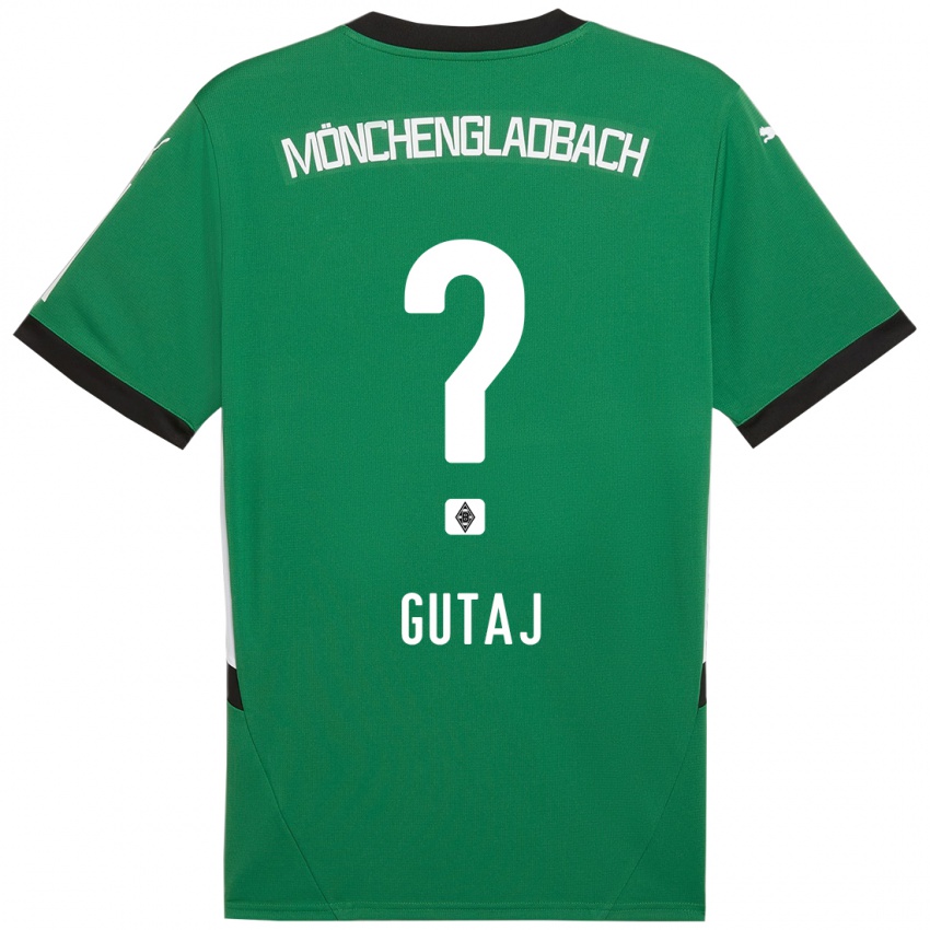 Niño Camiseta Lindsay Gutaj #0 Verde Blanco 2ª Equipación 2024/25 La Camisa