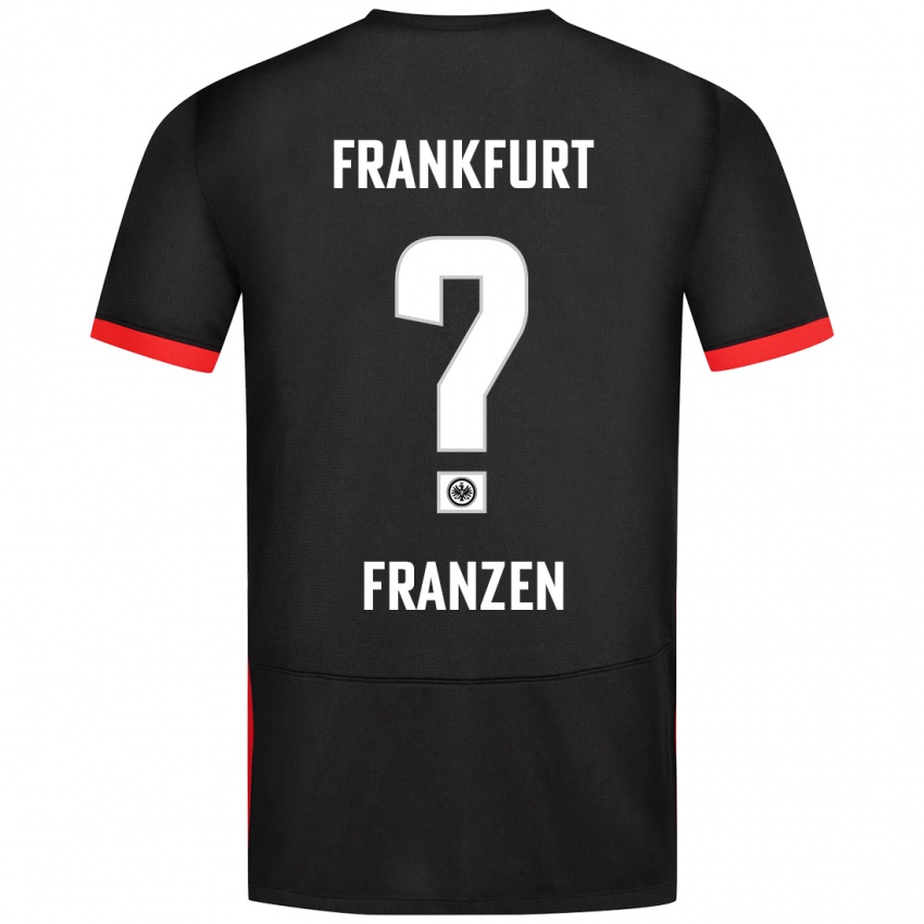 Niño Camiseta Marlon Franzen #0 Negro 2ª Equipación 2024/25 La Camisa