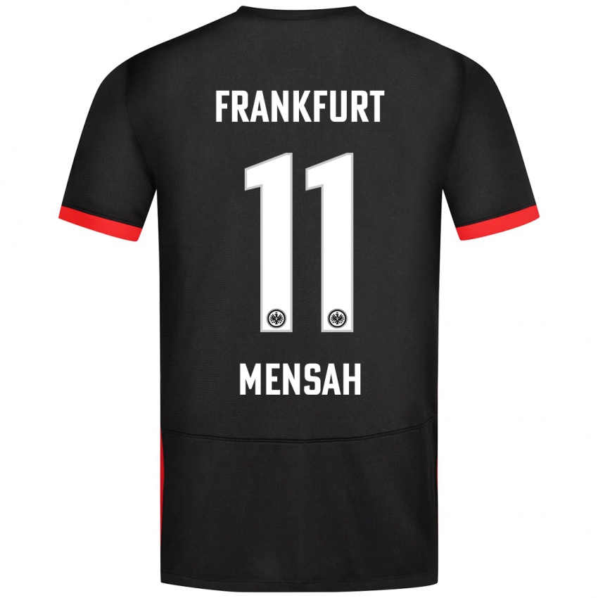 Niño Camiseta Keziah Oteng-Mensah #11 Negro 2ª Equipación 2024/25 La Camisa