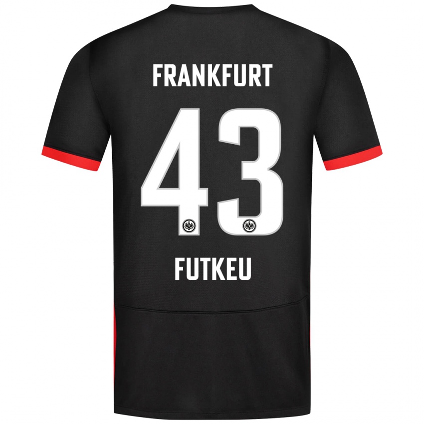 Niño Camiseta Noel Futkeu #43 Negro 2ª Equipación 2024/25 La Camisa