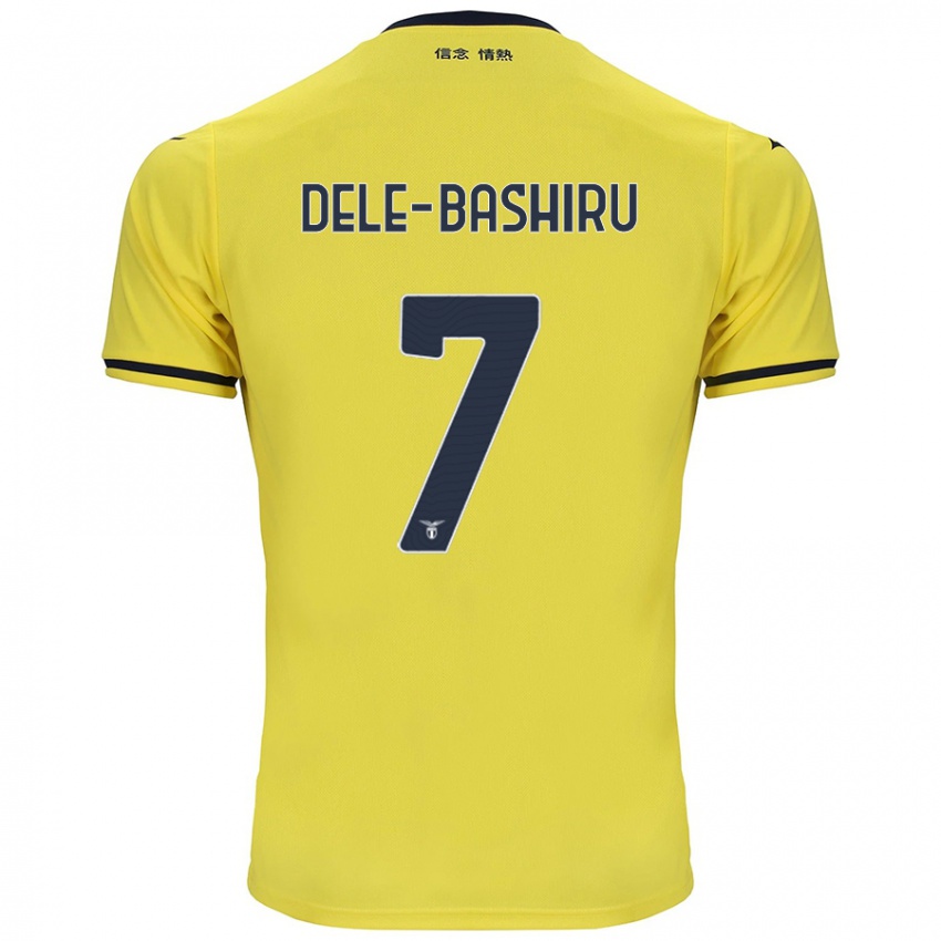 Niño Camiseta Fisayo Dele-Bashiru #7 Amarillo 2ª Equipación 2024/25 La Camisa