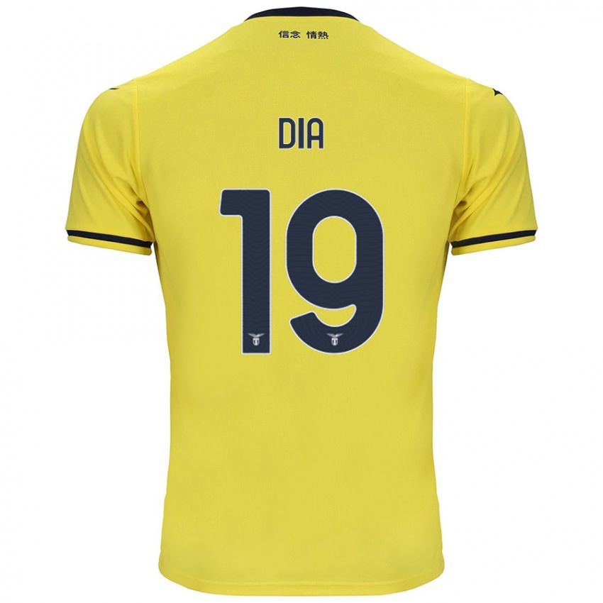 Niño Camiseta Boulaye Dia #19 Amarillo 2ª Equipación 2024/25 La Camisa