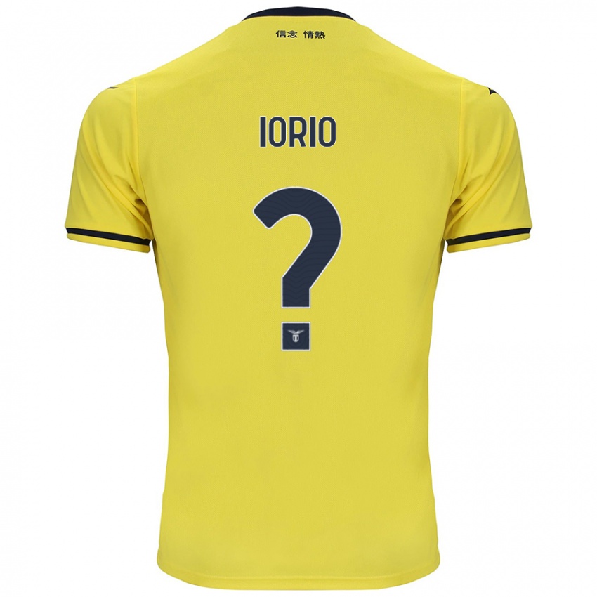 Niño Camiseta Antonio Iorio #0 Amarillo 2ª Equipación 2024/25 La Camisa