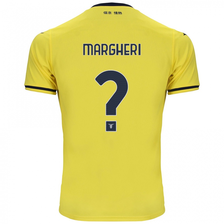 Niño Camiseta Emanuele Margheri #0 Amarillo 2ª Equipación 2024/25 La Camisa