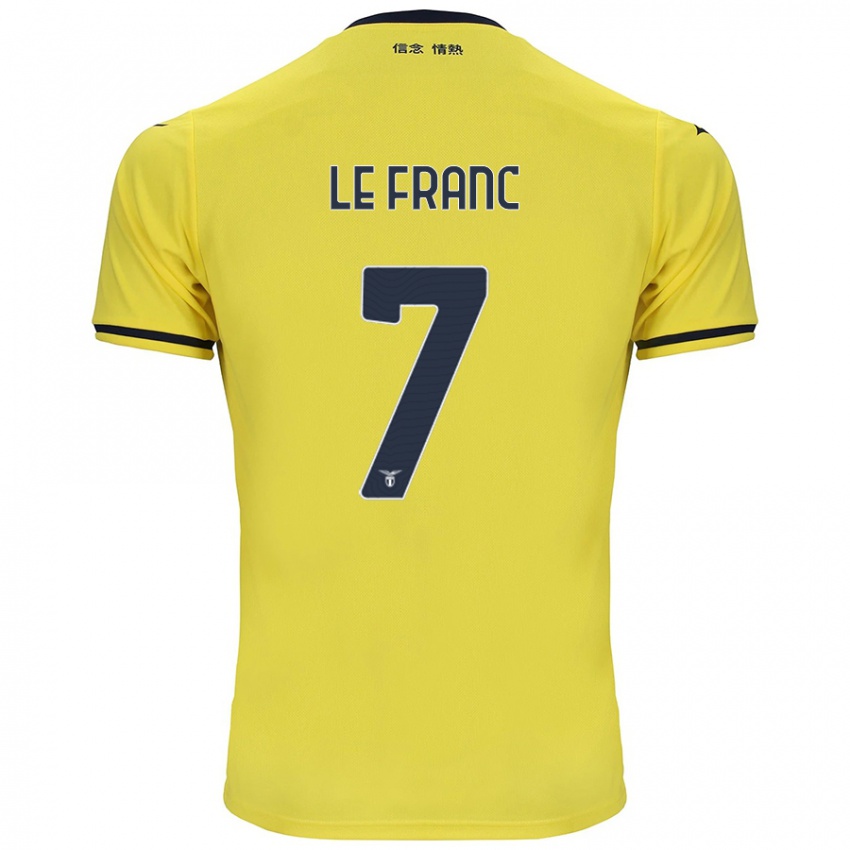 Niño Camiseta Chloé Le Franc #7 Amarillo 2ª Equipación 2024/25 La Camisa