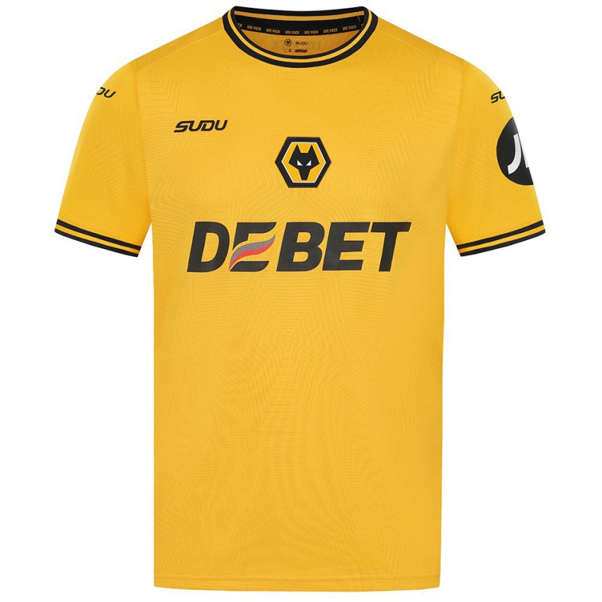 Hombre Camiseta Tommy Doyle #20 Amarillo 1ª Equipación 2024/25 La Camisa