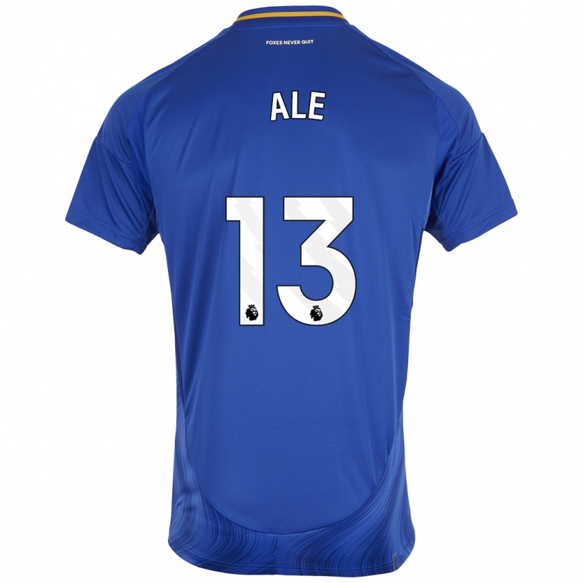 Hombre Camiseta Asmita Ale #13 Azul Blanco 1ª Equipación 2024/25 La Camisa