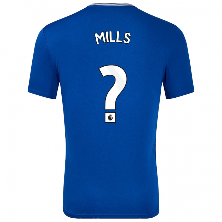 Hombre Camiseta Stanley Mills #0 Azul Con 1ª Equipación 2024/25 La Camisa