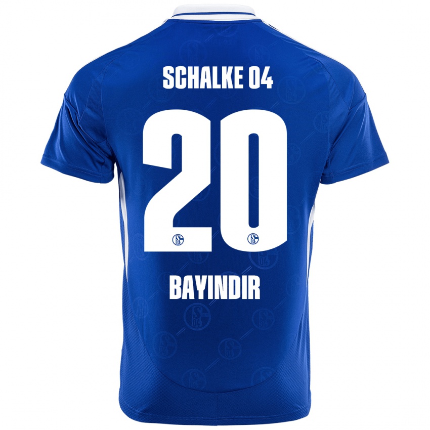 Hombre Camiseta Aris Bayindir #20 Azul Real 1ª Equipación 2024/25 La Camisa