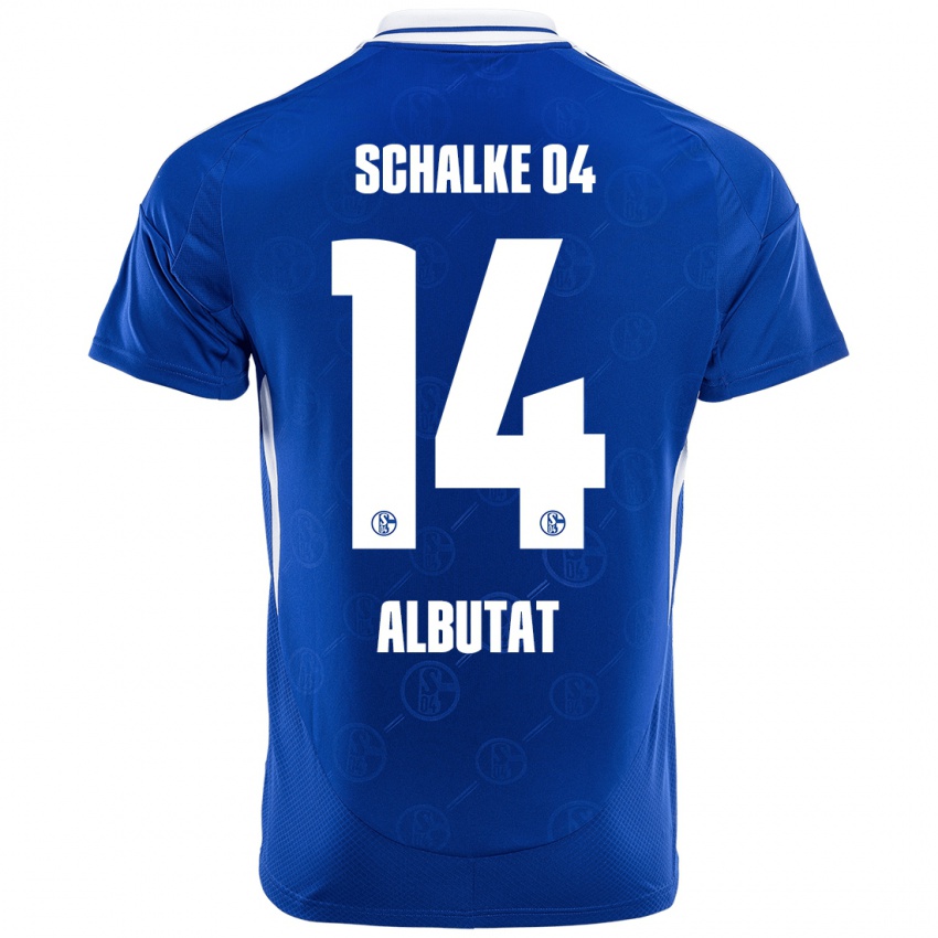 Hombre Camiseta Tim Albutat #14 Azul Real 1ª Equipación 2024/25 La Camisa