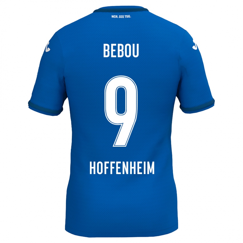 Hombre Camiseta Ihlas Bebou #9 Azul Real 1ª Equipación 2024/25 La Camisa