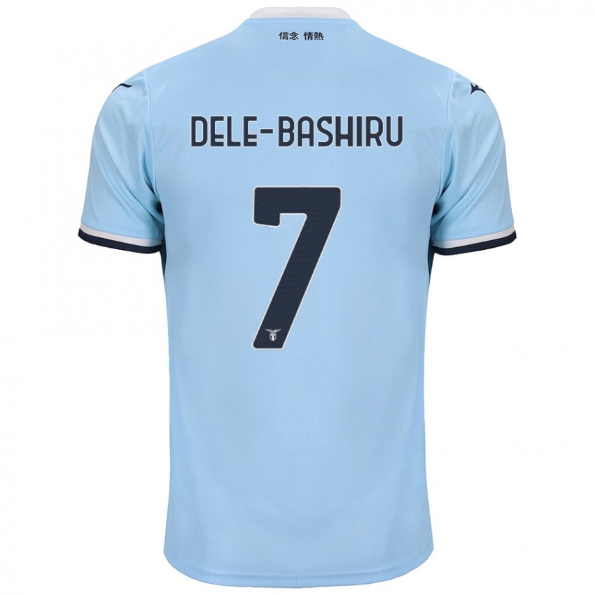 Hombre Camiseta Fisayo Dele-Bashiru #7 Azul 1ª Equipación 2024/25 La Camisa