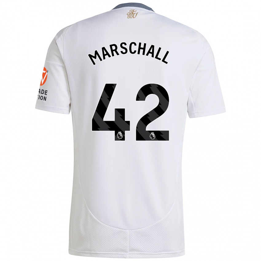 Hombre Camiseta Filip Marschall #42 Blanco 2ª Equipación 2024/25 La Camisa