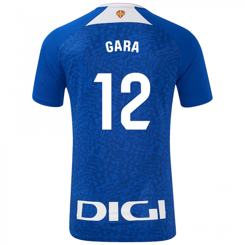 Hombre Camiseta Gara #12 Azul Real 2ª Equipación 2024/25 La Camisa