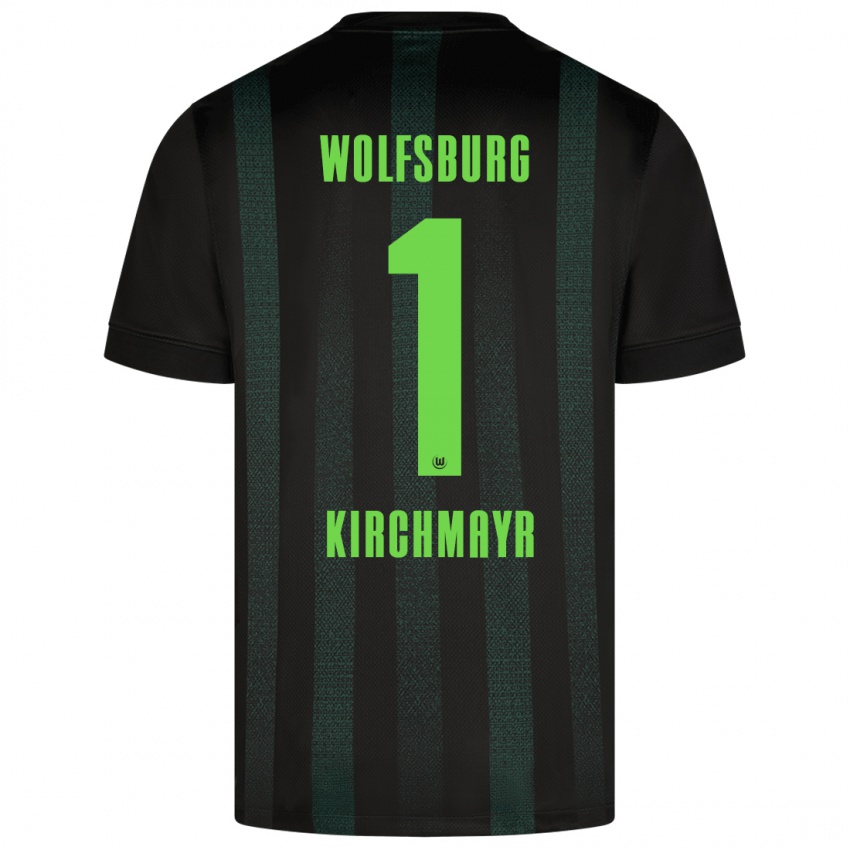 Hombre Camiseta Juri Kirchmayr #1 Verde Oscuro 2ª Equipación 2024/25 La Camisa