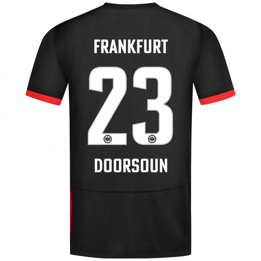 Hombre Camiseta Sara Doorsoun-Khajeh #23 Negro 2ª Equipación 2024/25 La Camisa