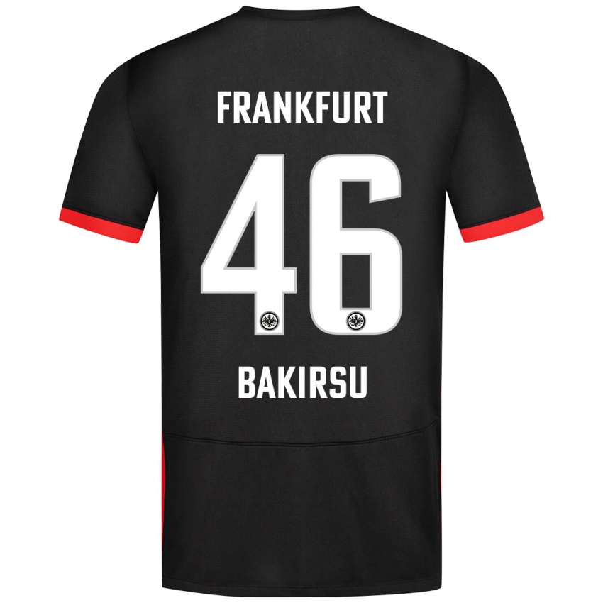 Hombre Camiseta Hüseyin Bakirsu #46 Negro 2ª Equipación 2024/25 La Camisa