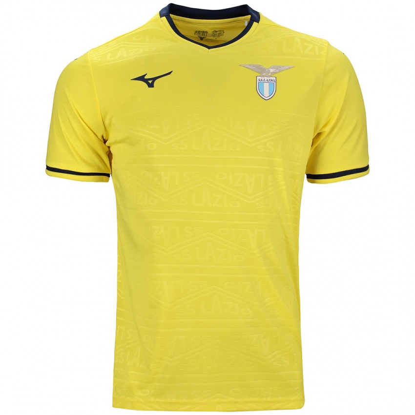 Hombre Camiseta Nuno Tavares #30 Amarillo 2ª Equipación 2024/25 La Camisa