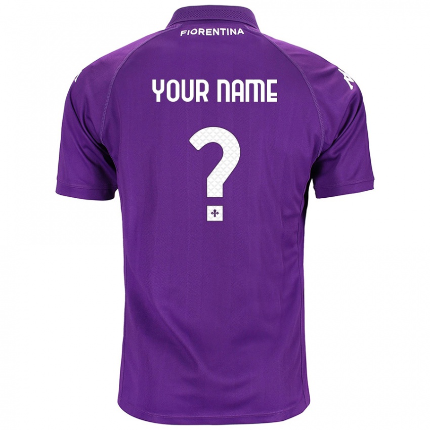 Niño Camiseta Ihren Namen #0 Morado 1ª Equipación 2024/25 La Camisa