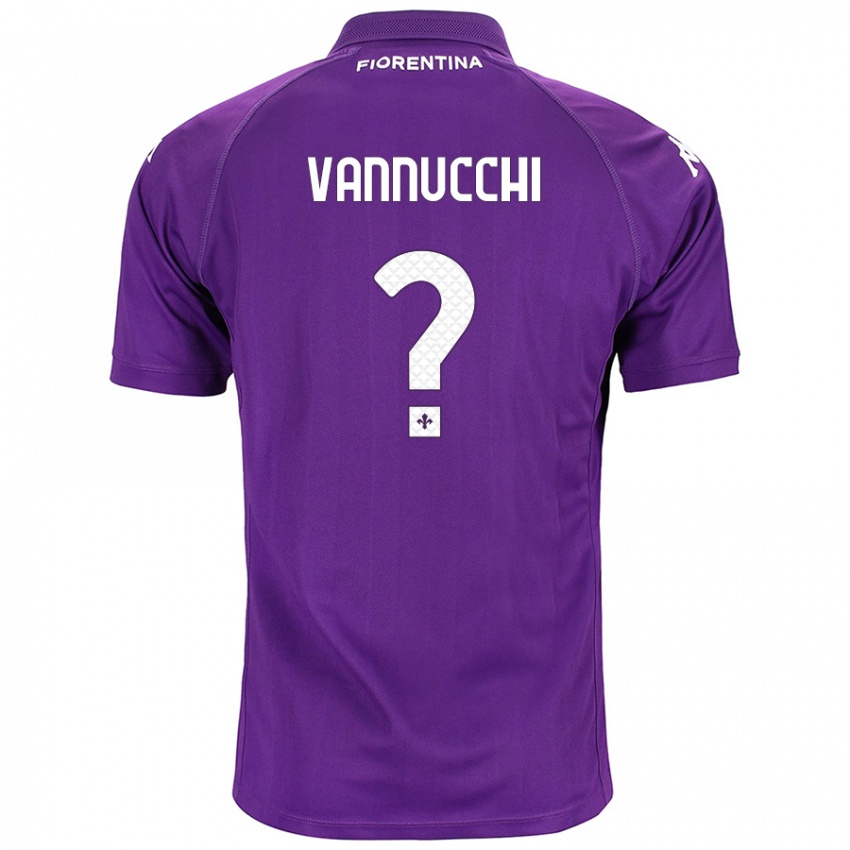 Niño Camiseta Tommaso Vannucchi #0 Morado 1ª Equipación 2024/25 La Camisa