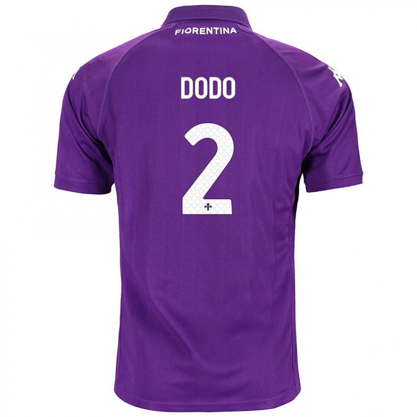 Niño Camiseta Dodô #2 Morado 1ª Equipación 2024/25 La Camisa