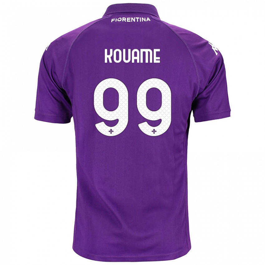 Niño Camiseta Christian Kouamé #99 Morado 1ª Equipación 2024/25 La Camisa