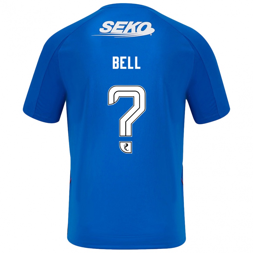 Niño Camiseta Cameron Bell #0 Azul Oscuro 1ª Equipación 2024/25 La Camisa