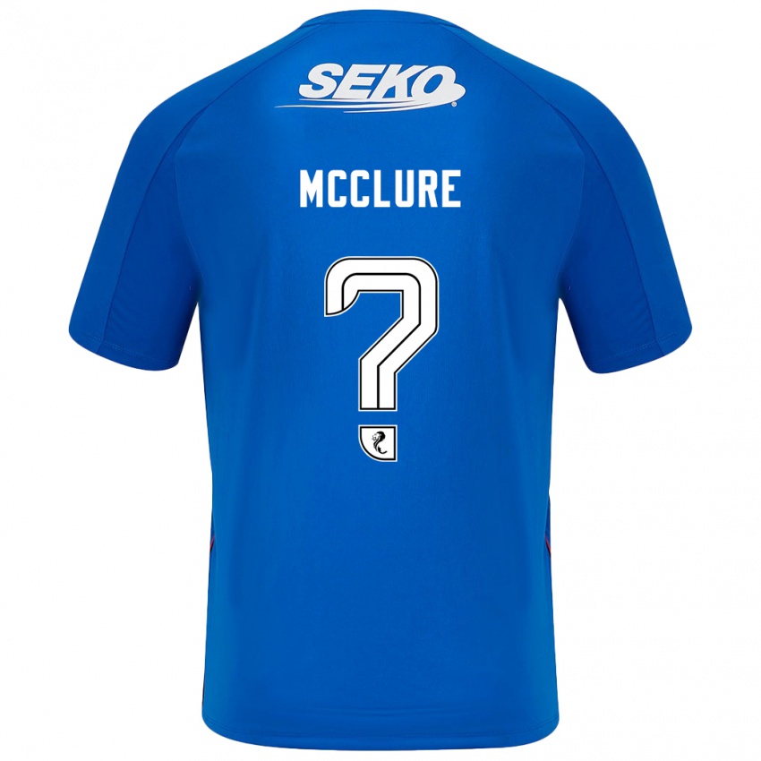 Niño Camiseta Blaine Mcclure #0 Azul Oscuro 1ª Equipación 2024/25 La Camisa