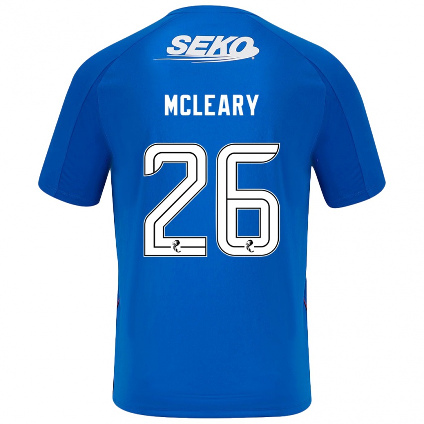 Niño Camiseta Jodi Mcleary #26 Azul Oscuro 1ª Equipación 2024/25 La Camisa