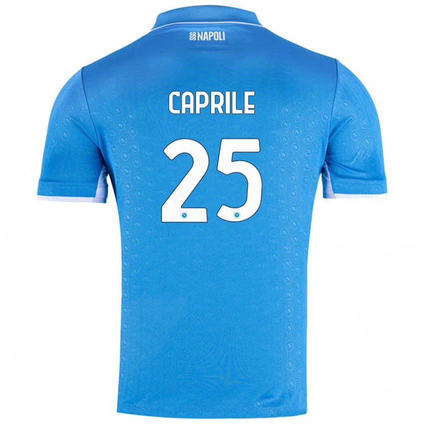 Niño Camiseta Elia Caprile #25 Azul Cielo 1ª Equipación 2024/25 La Camisa