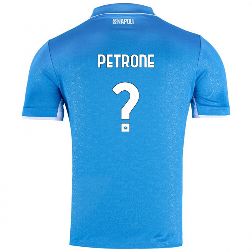 Niño Camiseta Andrea Petrone #0 Azul Cielo 1ª Equipación 2024/25 La Camisa