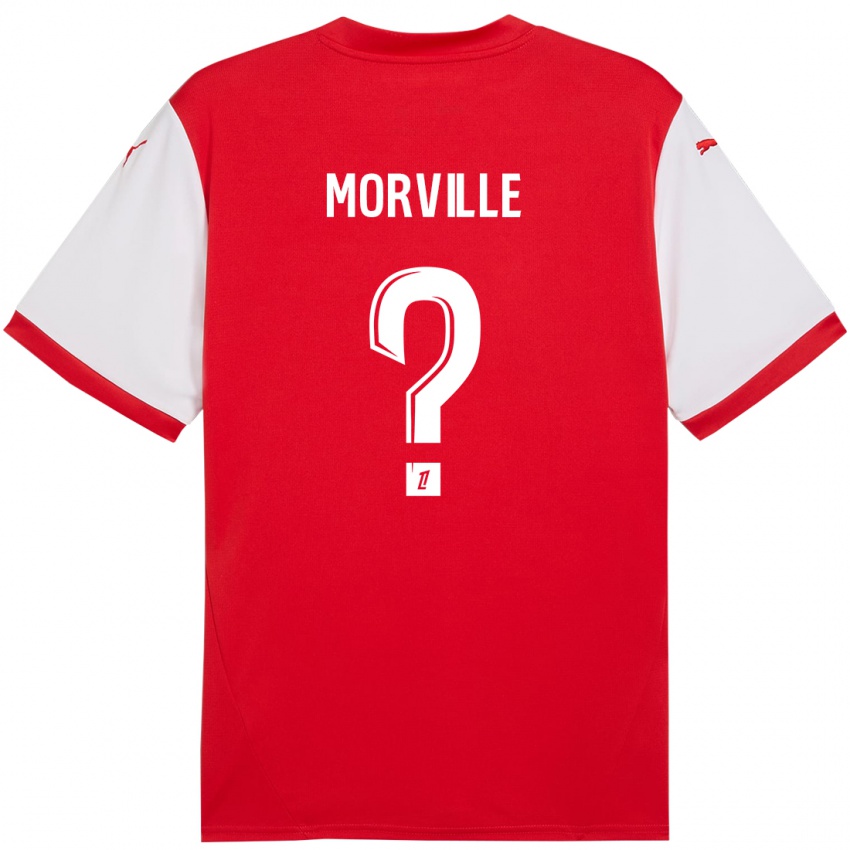 Niño Camiseta Matisse Morville #0 Rojo Blanco 1ª Equipación 2024/25 La Camisa