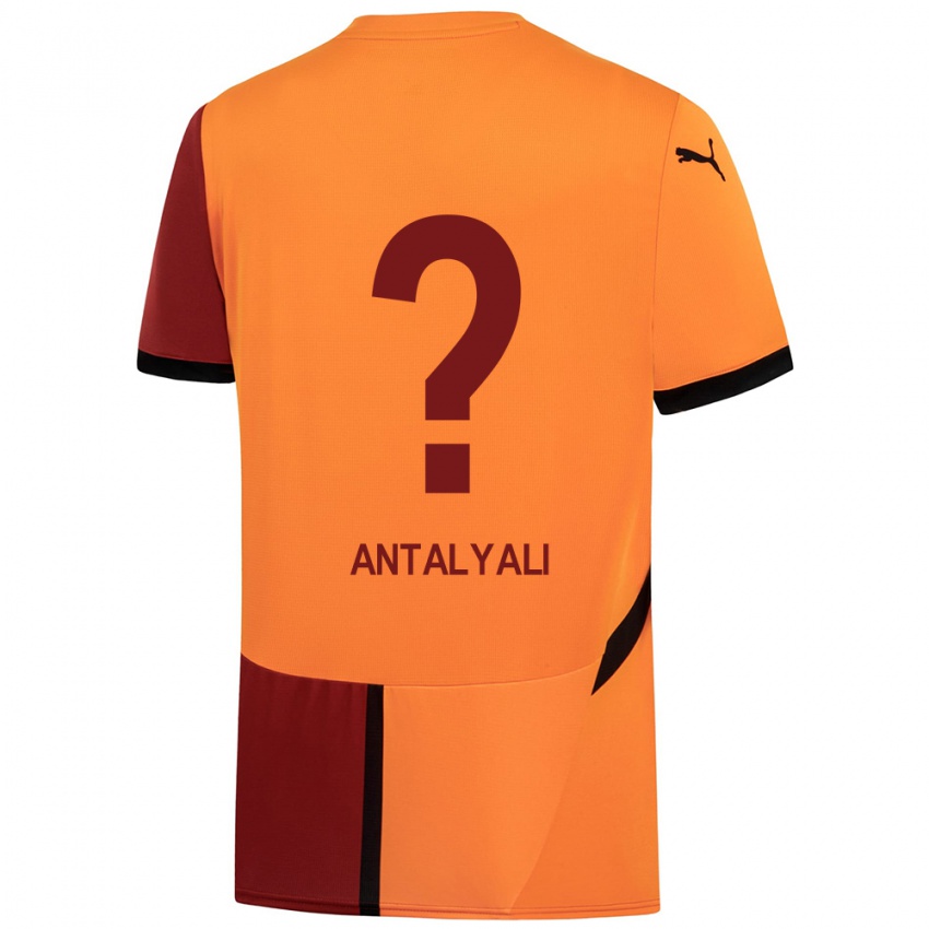 Niño Camiseta Taylan Antalyalı #0 Amarillo Rojo 1ª Equipación 2024/25 La Camisa