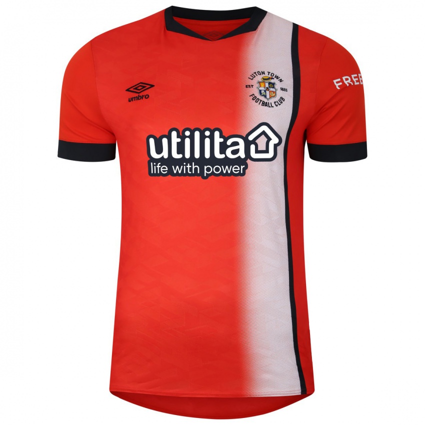 Niño Camiseta Charlie Emery #0 Naranja Negro 1ª Equipación 2024/25 La Camisa