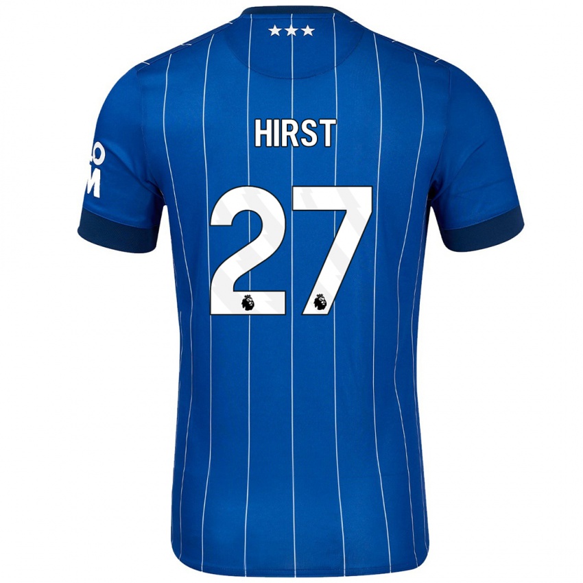 Niño Camiseta George Hirst #27 Azul Marino 1ª Equipación 2024/25 La Camisa