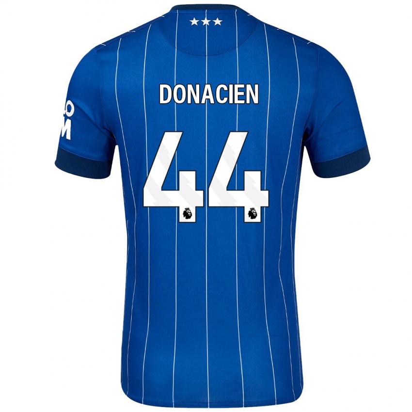 Niño Camiseta Janoi Donacien #44 Azul Marino 1ª Equipación 2024/25 La Camisa