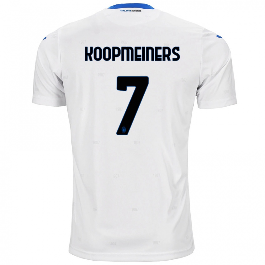 Niño Camiseta Teun Koopmeiners #7 Blanco 2ª Equipación 2024/25 La Camisa