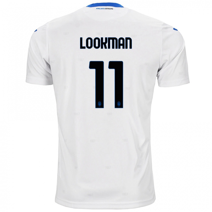 Niño Camiseta Ademola Lookman #11 Blanco 2ª Equipación 2024/25 La Camisa