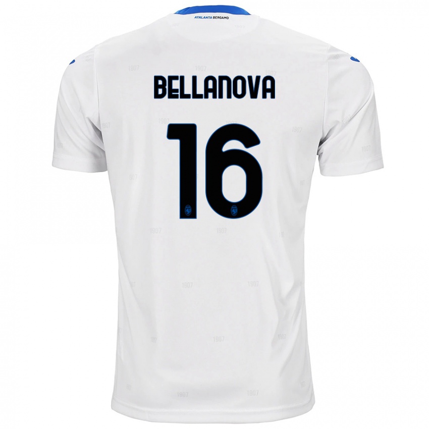 Niño Camiseta Raoul Bellanova #16 Blanco 2ª Equipación 2024/25 La Camisa